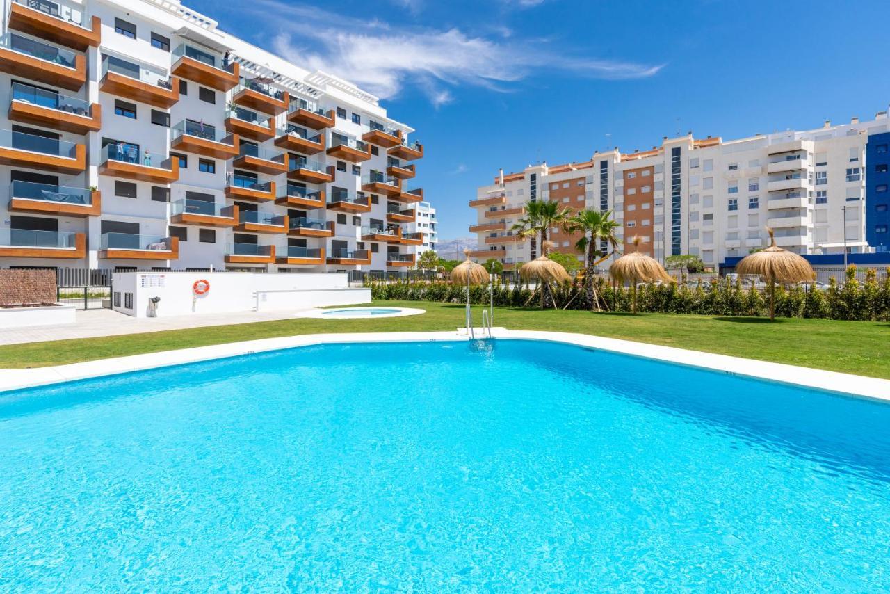 Beachfront Apartment 034 Torre Del Mar Kültér fotó